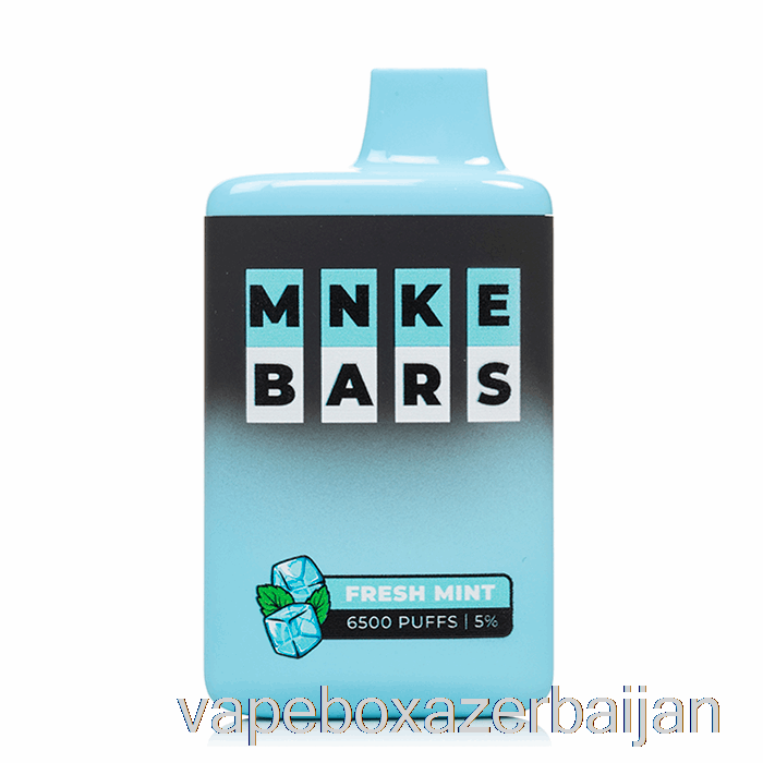 Vape Smoke MNKE BARS 6500 Disposable Fresh Mint
